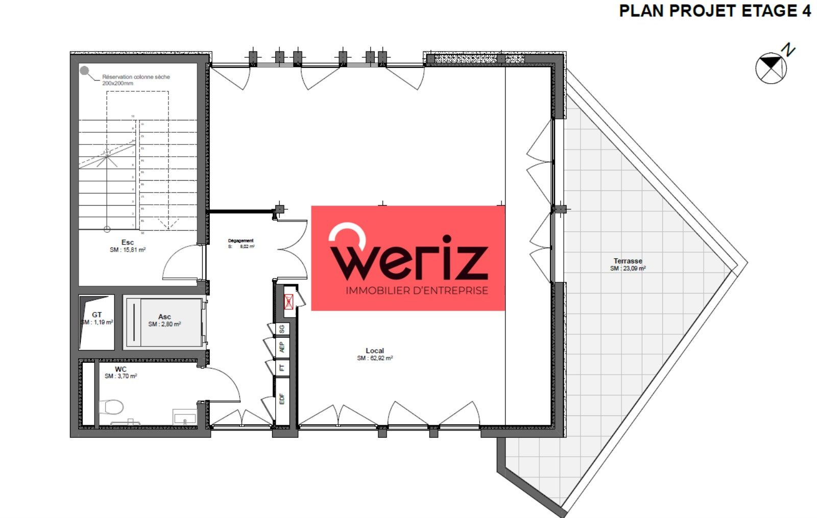 Location Bureaux Marseille 8 (13008)