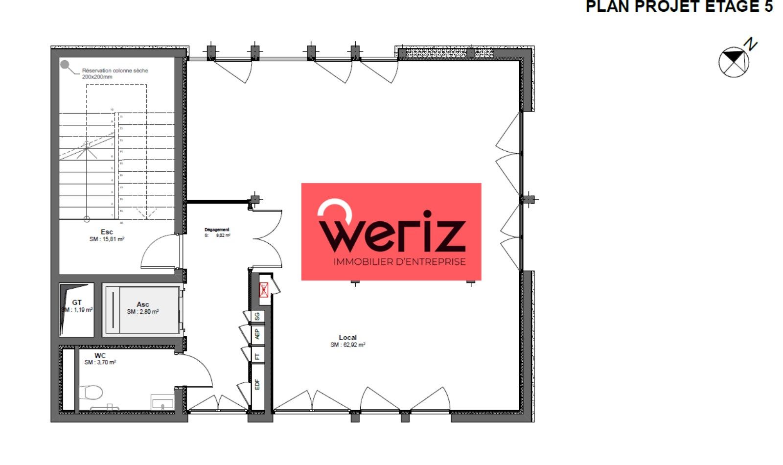 Location Bureaux Marseille 8 (13008)