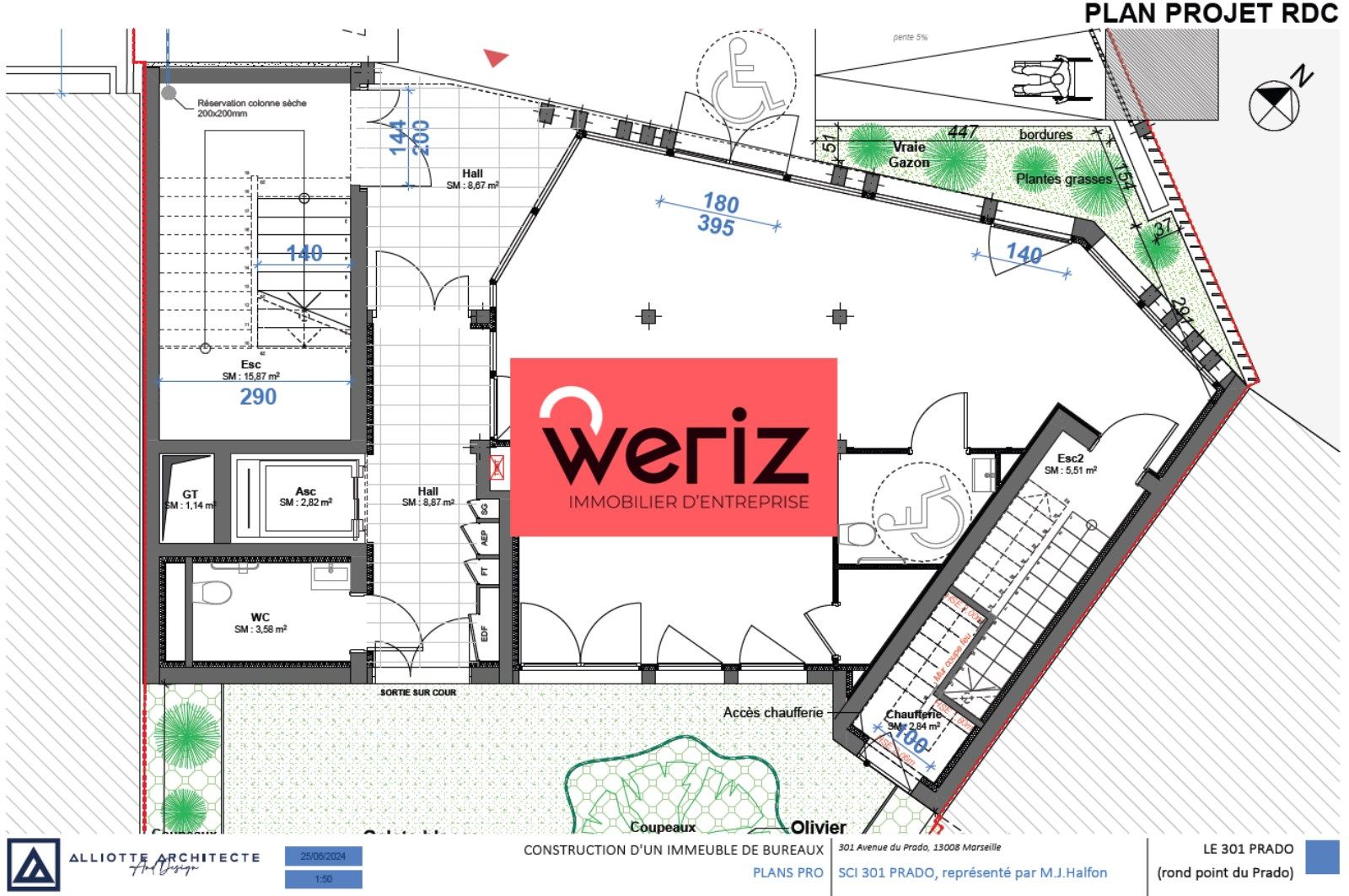 Location Bureaux Marseille 8 (13008)